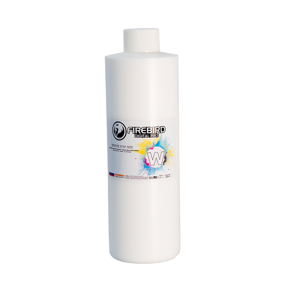 DTF ink compatible with Epson Printheads (i3200, DX5-DX10, XP600) - White 500ml