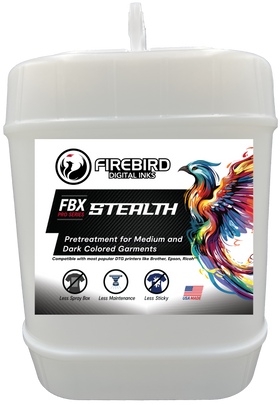 FBX STEALTH - Pretreatment for Medium and Dark Colored Garments - 5 Gallons