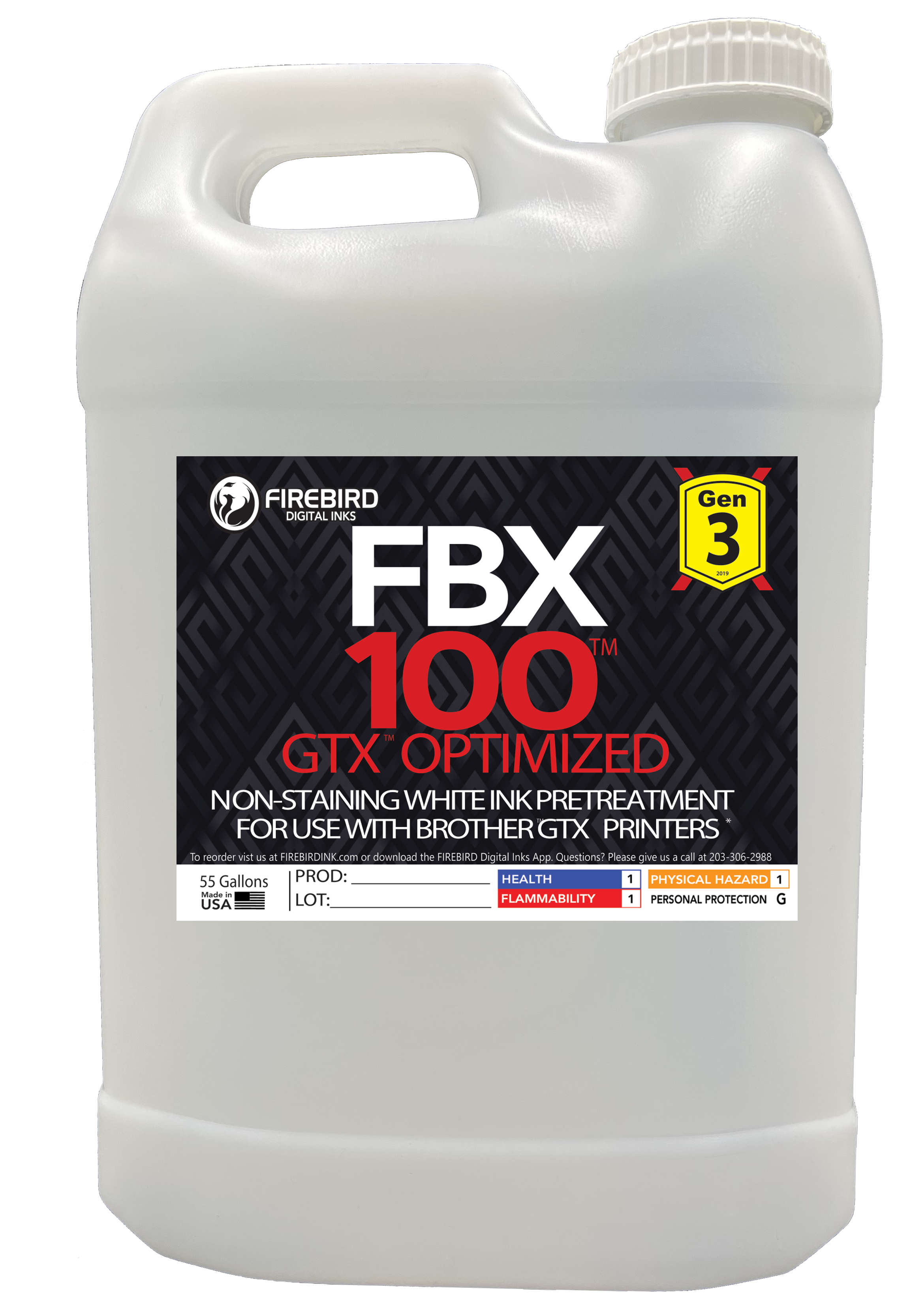 FBX-100 Gen3 GTX Optimized DTG Pretreatment