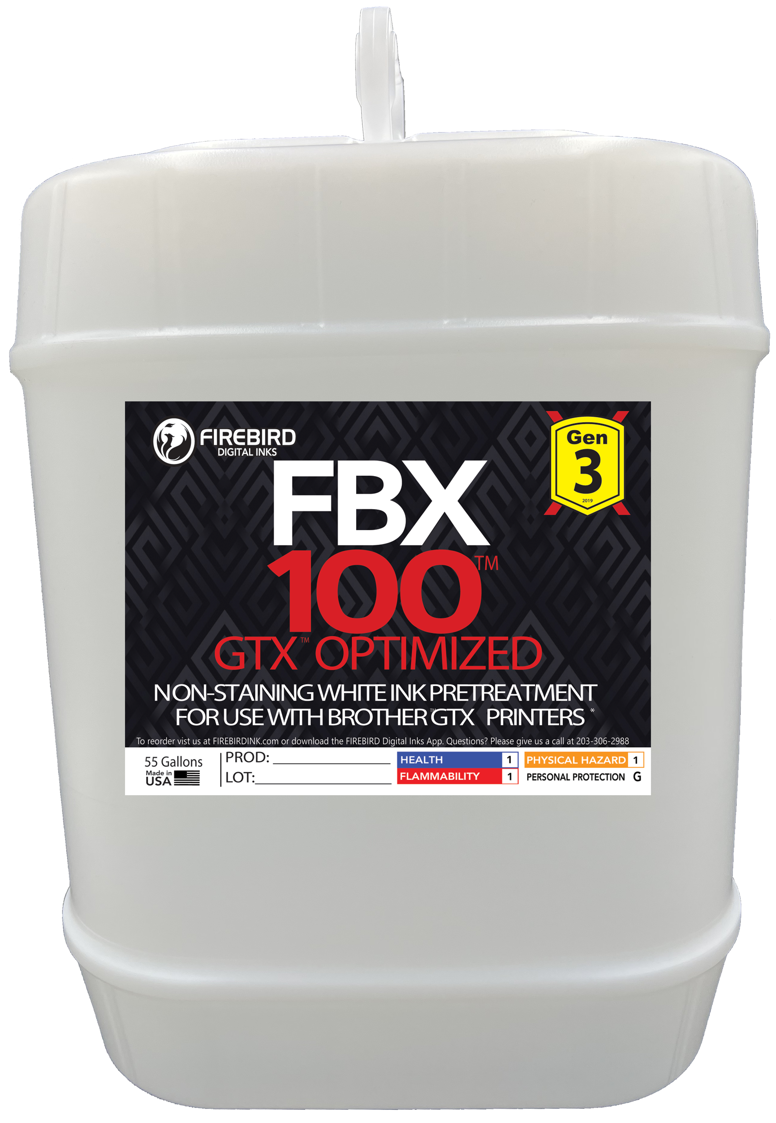 FBX-100 Gen3 GTX Optimized DTG Pretreatment