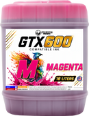 Brother GTX600 Compatible Ink - Magenta / 18 Liters