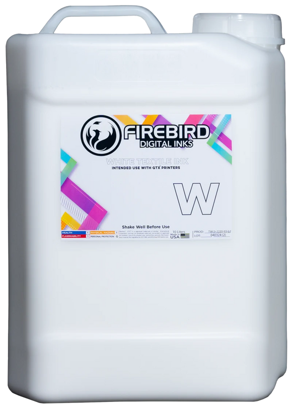 DTG Ink Compatible with Brother GTXpro B White 10L