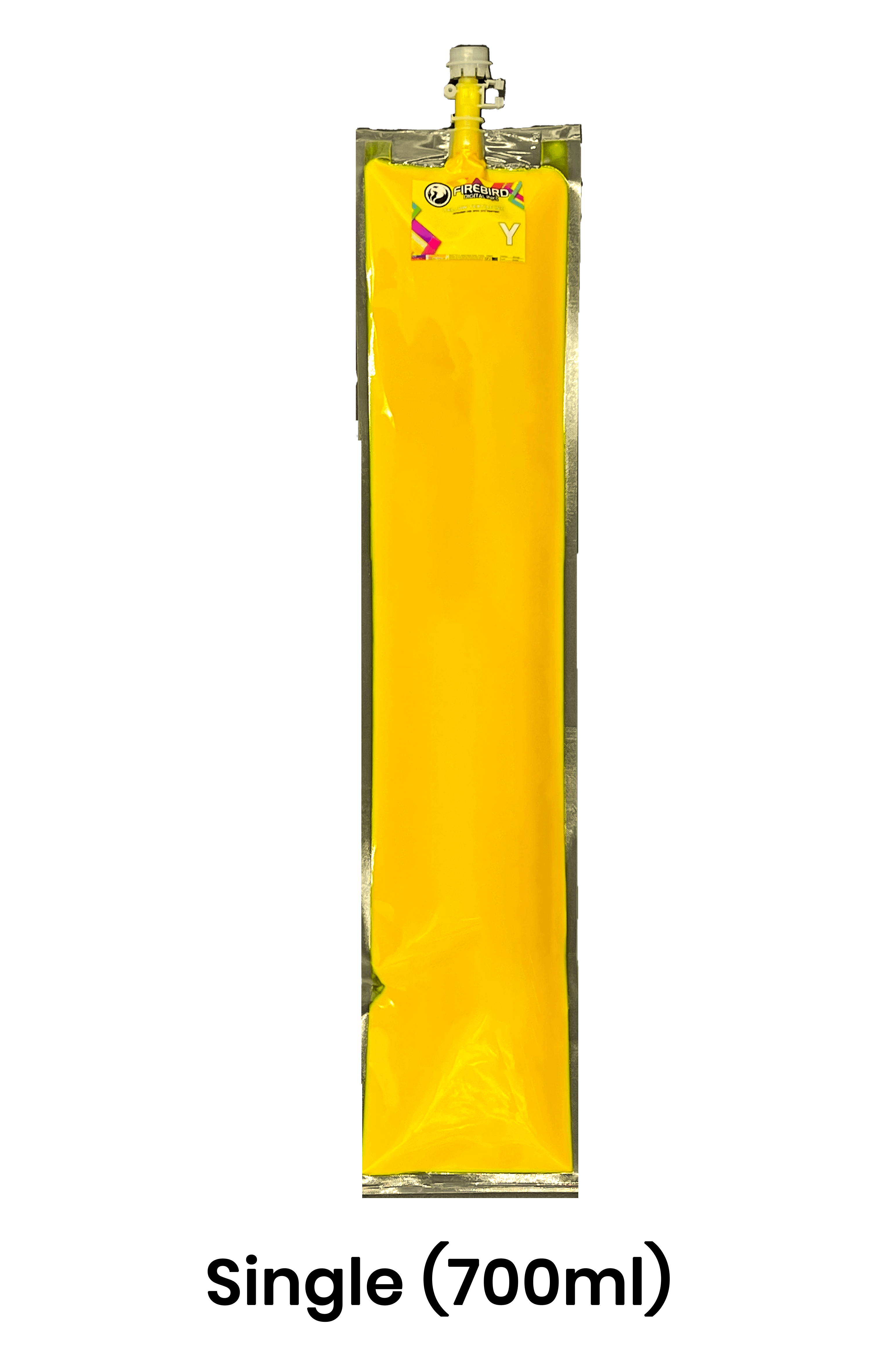 DTG Ink Replacement Bags for Brother GTX - Yellow 700ml Single