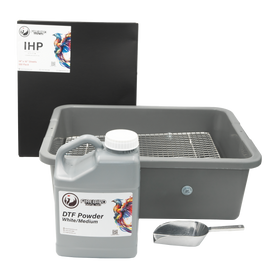 FIREBIRD DTF Started Kit with IHP Instant Hot Peel DTF Film and DTF Powder