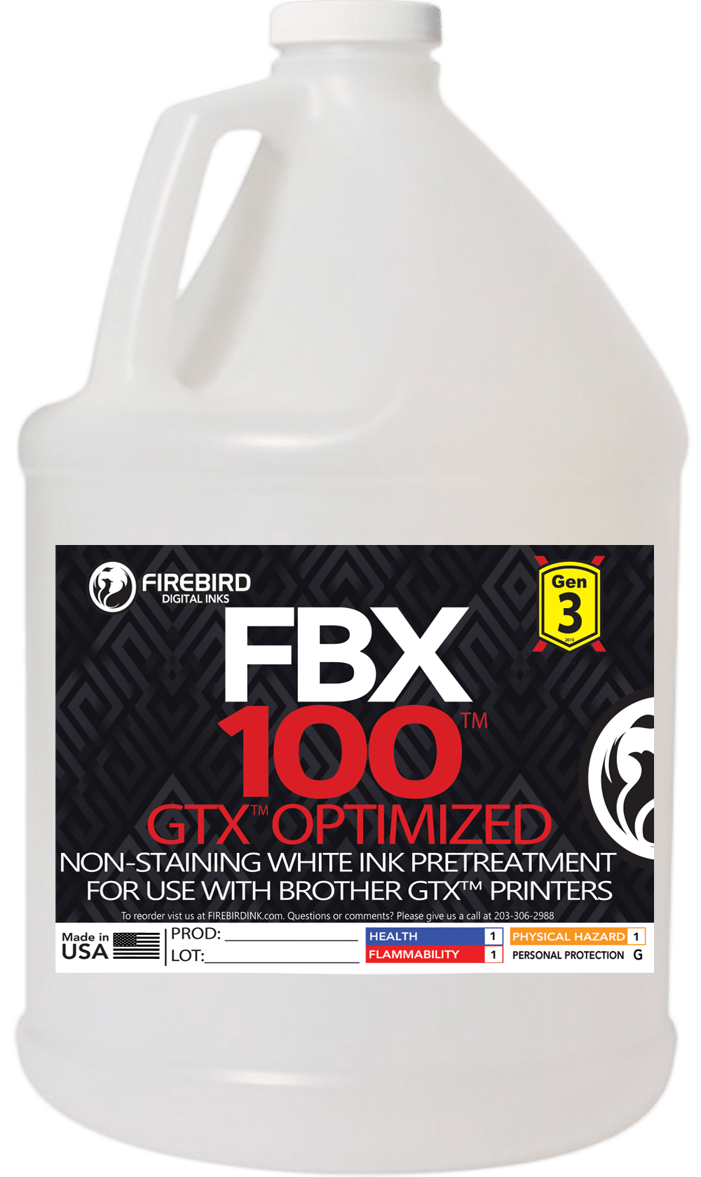 FBX-100 Gen3 GTX Optimized DTG Pretreatment