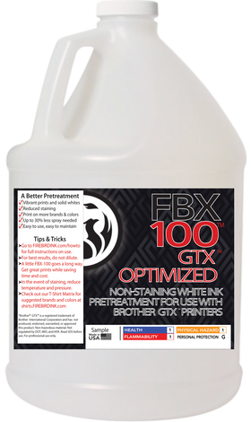 FBX-100 GTX Optimized DTG Pretreatment