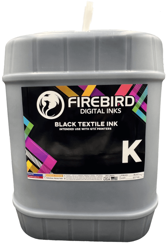 DTG Ink Compatible with Brother GTX Pro B FIREBIRD Ink